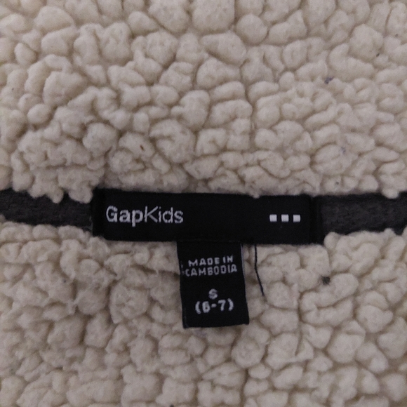 Jacket gap kids dark grey size S 6-7 - Picture 3 of 3